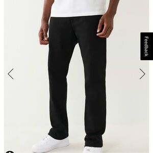 $149 TRUE RELIGION Ricky Relaxed Straight Jeans Mens 34x32 NWT